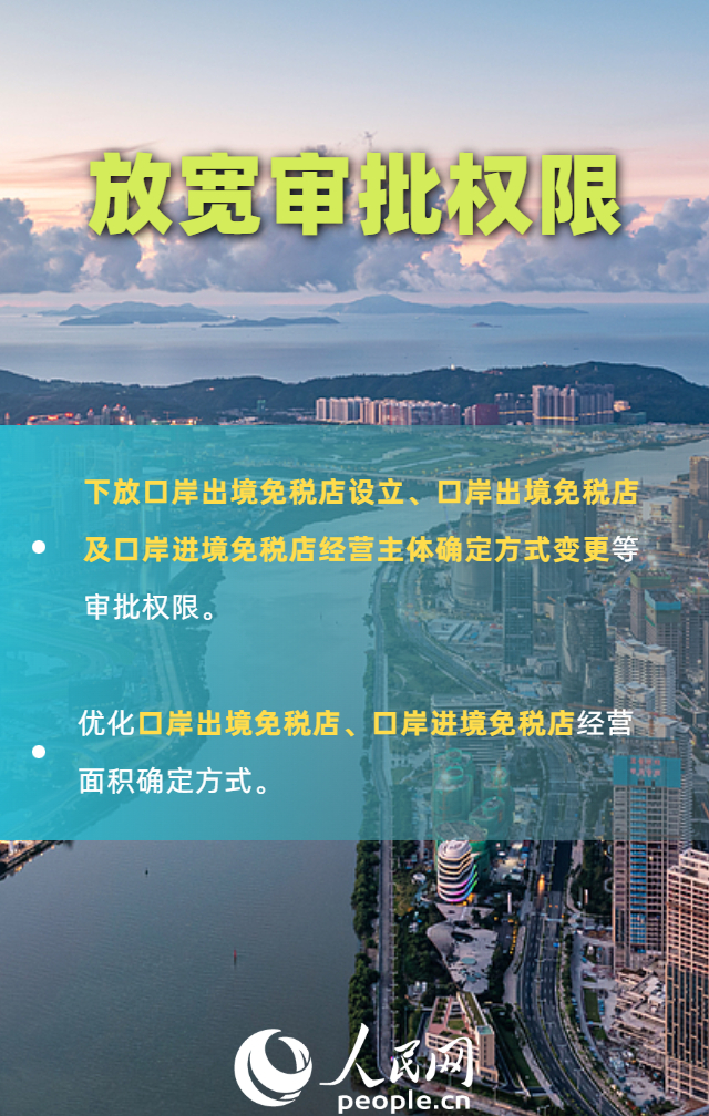 免税店政策“上新” 一组海报带你划重点