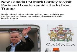 加拿大总理出访欧洲 共同应对美国“关税战”