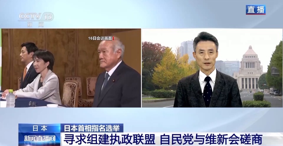 日本朝野展开首相继任角力 自民党或与维新会结盟