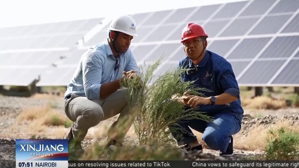 沙漠变“蓝海”！《天山新动脉》看新疆七十年沧桑巨变