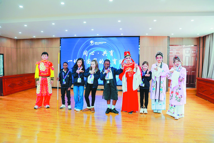 英国小学生来肥体验“中国风”