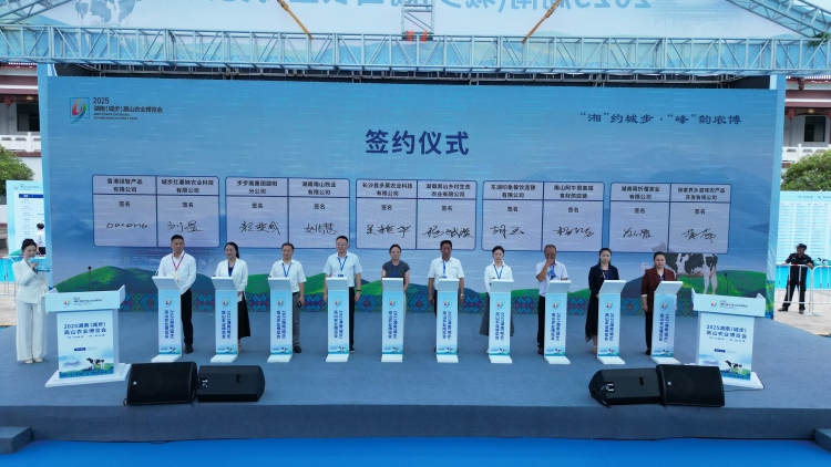 家门口购全球 2025湖南（城步）高山农业博览会举行_fororder_1