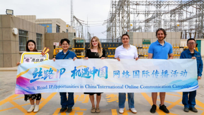 Silk Road IP, Opportunities in China | A Hub Rises from the Gobi: “Green Power” Energizes the Silk Road—International Experience Ambassadors Visit the Jiuquan UHV Substation