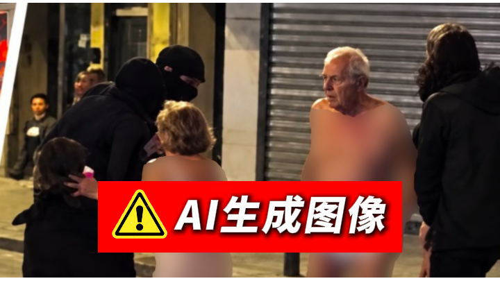 真相来了 |“粉红豹”现身法国骚乱现场?实为AI伪造