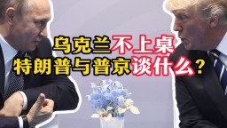 乌克兰不上桌 特朗普与普京见面谈什么？_fororder_乌克兰横版封面