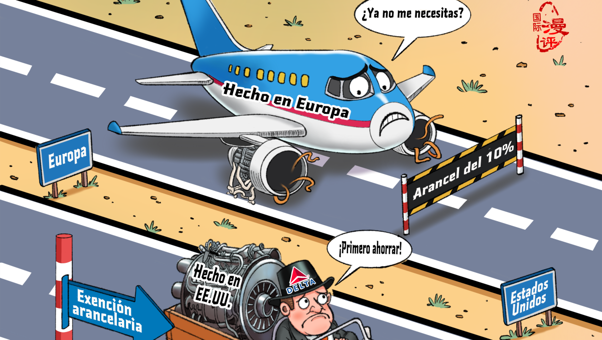 【Caricatura editorial】¿La política es dulce como la miel? ¡Para empresas estadounidenses es veneno!