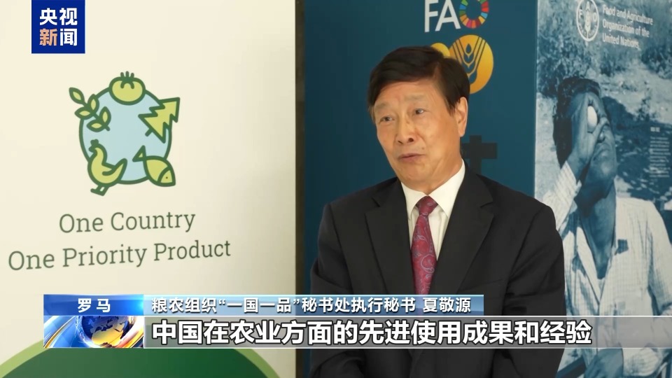联合国粮农组织官员：中方有力支持发展中国家发展特色农产品
