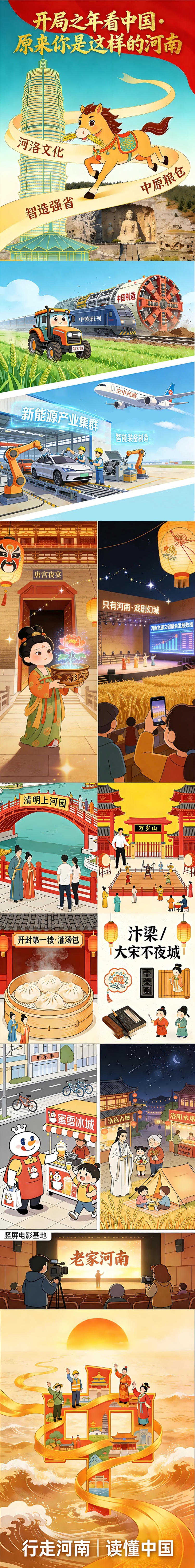 【好评中国】漫评丨豫韵新声，文脉活在烟火里