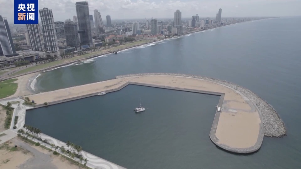 斯里兰卡科伦坡港口城开始建设首座永久建筑