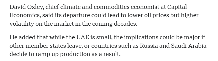 深观察 | 阿联酋“退出”重创欧佩克 国际油价行情难有重大转向_fororder_6
