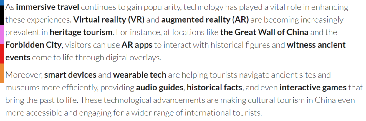 全球媒体聚焦 | 美媒：沉浸式旅行让国际游客深度感受中国文化和历史