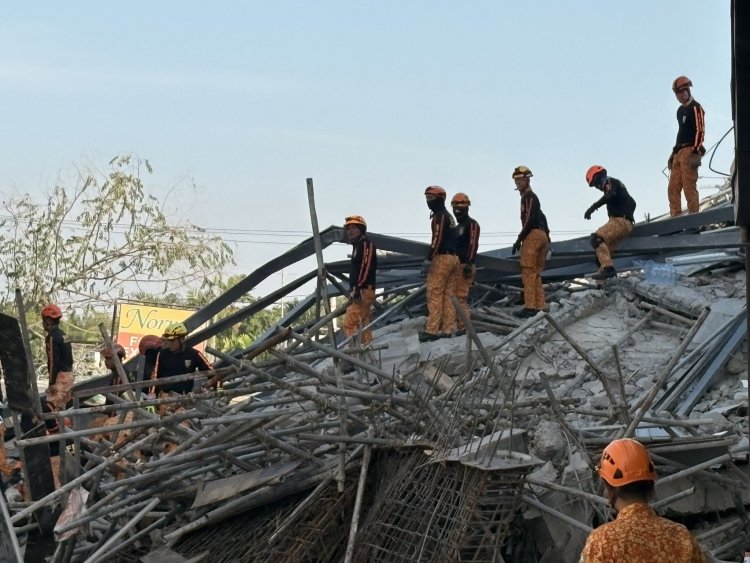 菲律宾在建酒店倒塌事故已致1人死亡