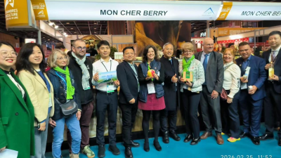 Apples from Gangu County in Tianshui, Gansu Province, Debut at Paris International Agricultural Show