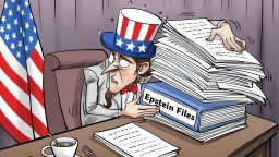 【Editorial Cartoon】“Move along! Nothing to see here!”