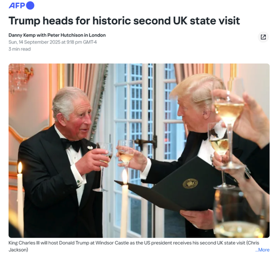 北美观察丨特朗普再访英国：“史无前例”背后的利益角力