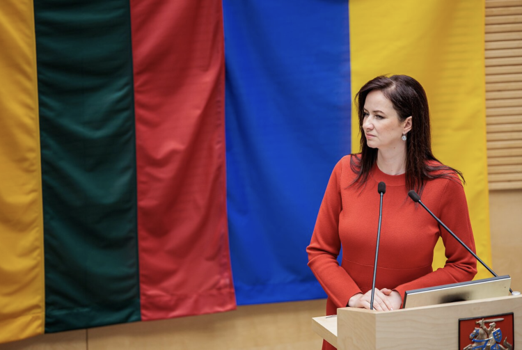 立陶宛议会批准鲁吉涅内出任总理