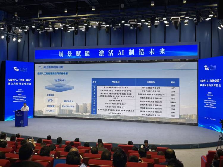 安徽省“人工智能+制造”融合应用场景对接会成功举行_fororder_92db874e431463cd6ca93c58b957af82