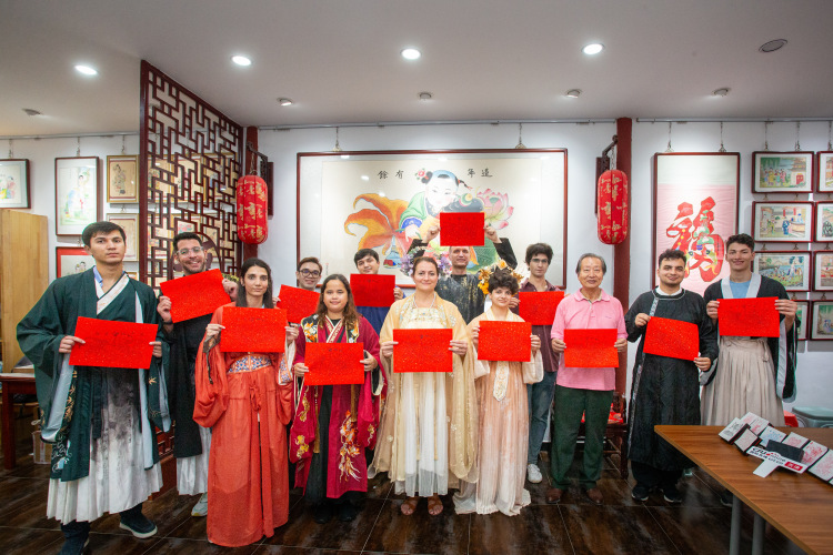 国际青年西青行 | 千年古镇杨柳青 丹青诗画传新韵_fororder_87b68216204e208f141d2b290dcfc2a0