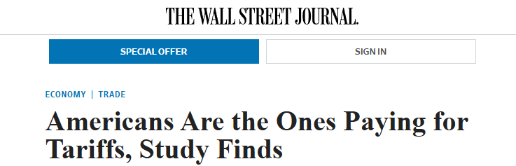 【世界说】德智库研究揭示美关税真相：96%成本由美国人承担，“外国人买单”论遭驳斥