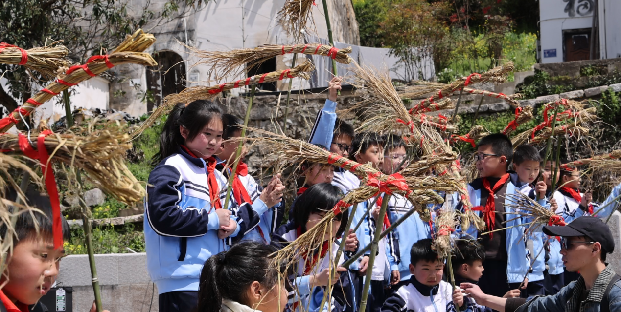 黄山市徽州区：春日灵山旅游热 梯田花海引客来_fororder_灵山4