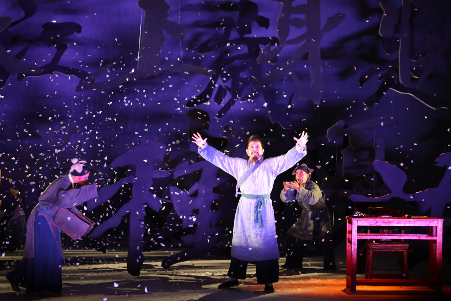 Comédie musicale originale de style Qin « Bai Juyi à Weinan » présentée dans la ville natale des Trois Sages_fororder_图片5