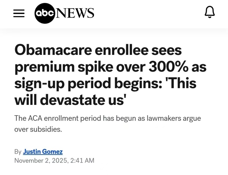 全球媒体聚焦 | 美国医保迎来价格飙升 数百万人将“看不起病”