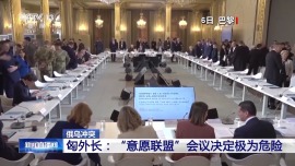 视频丨匈外长：“意愿联盟”会议决定极为危险