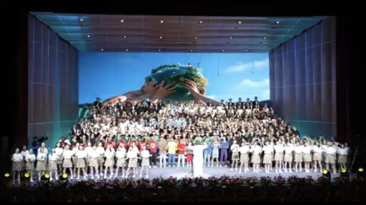 从《如愿》到《世界一家》 中美青少年共唱和平之声