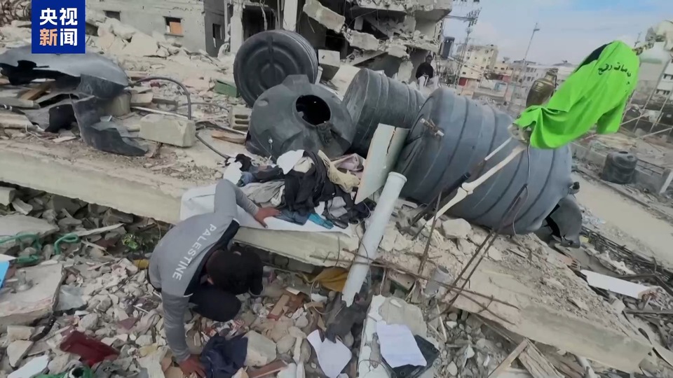 加沙地带停火后:返乡居民在废墟中挣扎求生 家园重建挑战重重