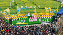 万亩花海作舞台 “四季村歌”在会同