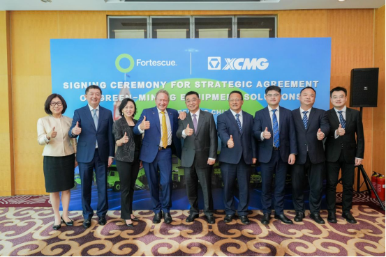 XCMG Secures China's Largest Export Order for Green Mining Equipment, Partners with Fortescue to Advance Zero-Carbon Future_fororder_图片4
