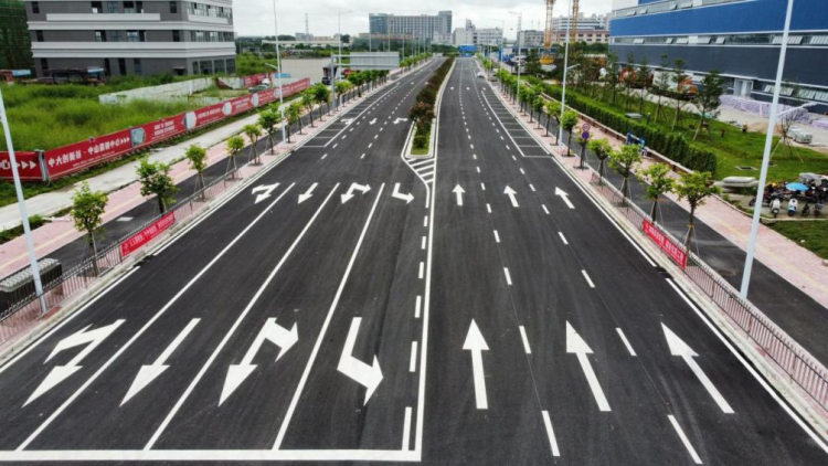 中交路建承建的中山产业园道路建成通车_fororder_图片1