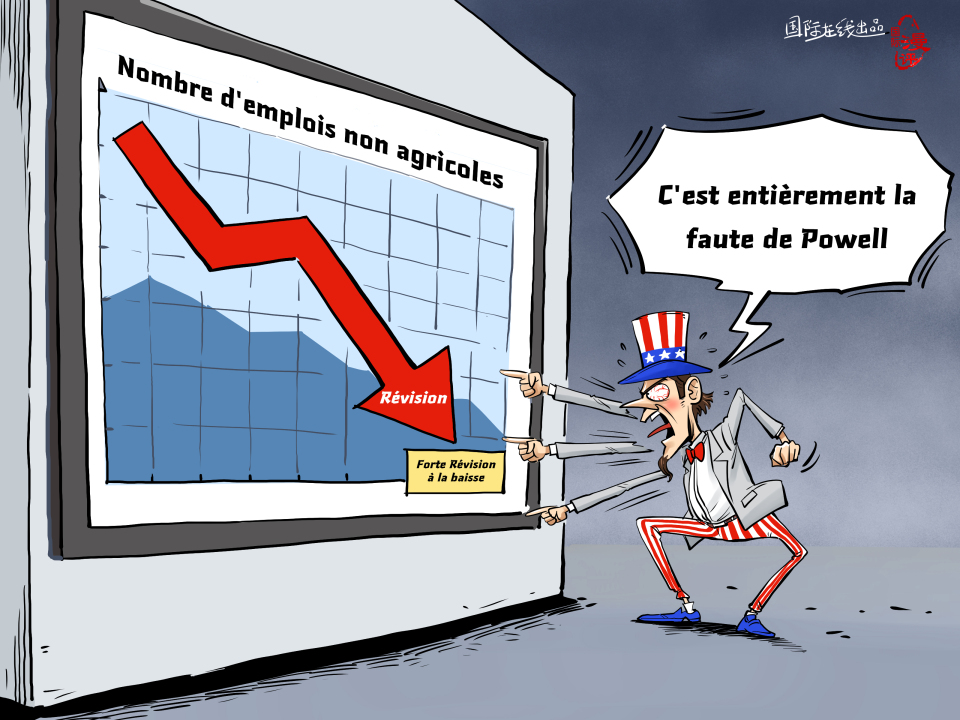 【Actualité en caricatures】 Accuser quiconque il peut_fororder_法语(7)