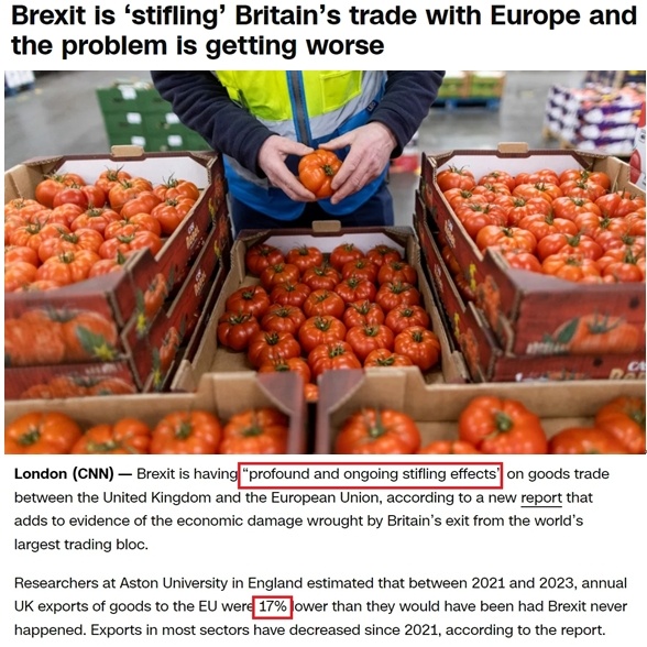 英国人后悔“脱欧” 但“回头”恐更难
