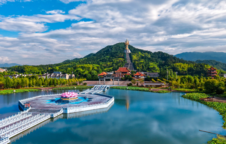 新场景点亮沩山 文旅热起来_fororder_密印景区