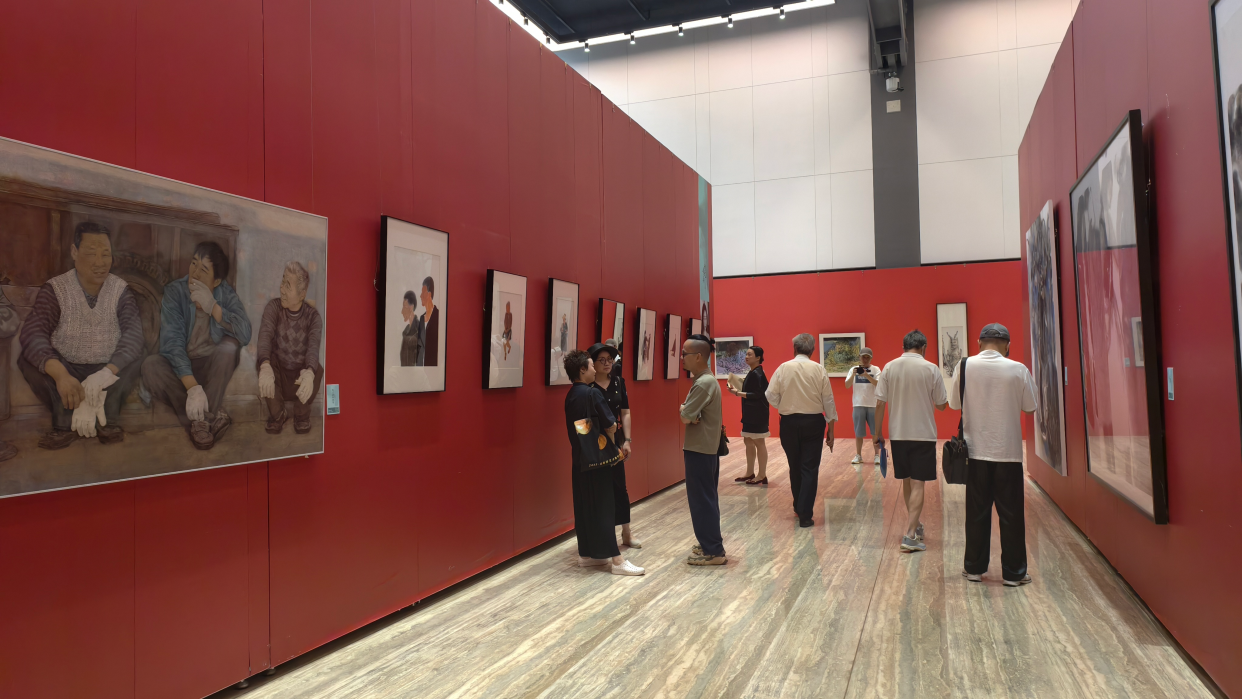 Exhibition of Chu Culture-Themed Art Creations Opens in Beijing, Creating a Window for China-Foreign Cultural Exchange_fororder_图片1