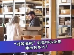 【DIG DEEP】“对等关税”对美中小企业冲击有多大？
