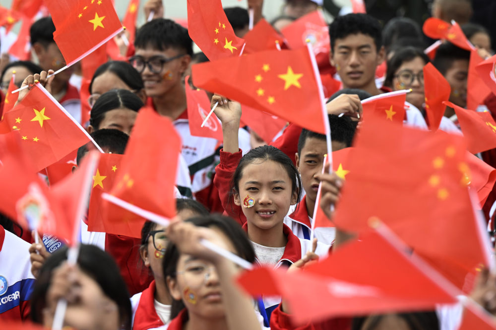 高清大图丨西藏自治区成立60周年庆祝大会现场直击