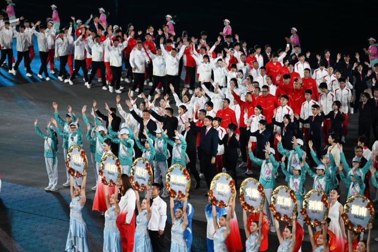 大看台丨全运盛会谱写融合新篇 体育荣光照耀湾区梦想