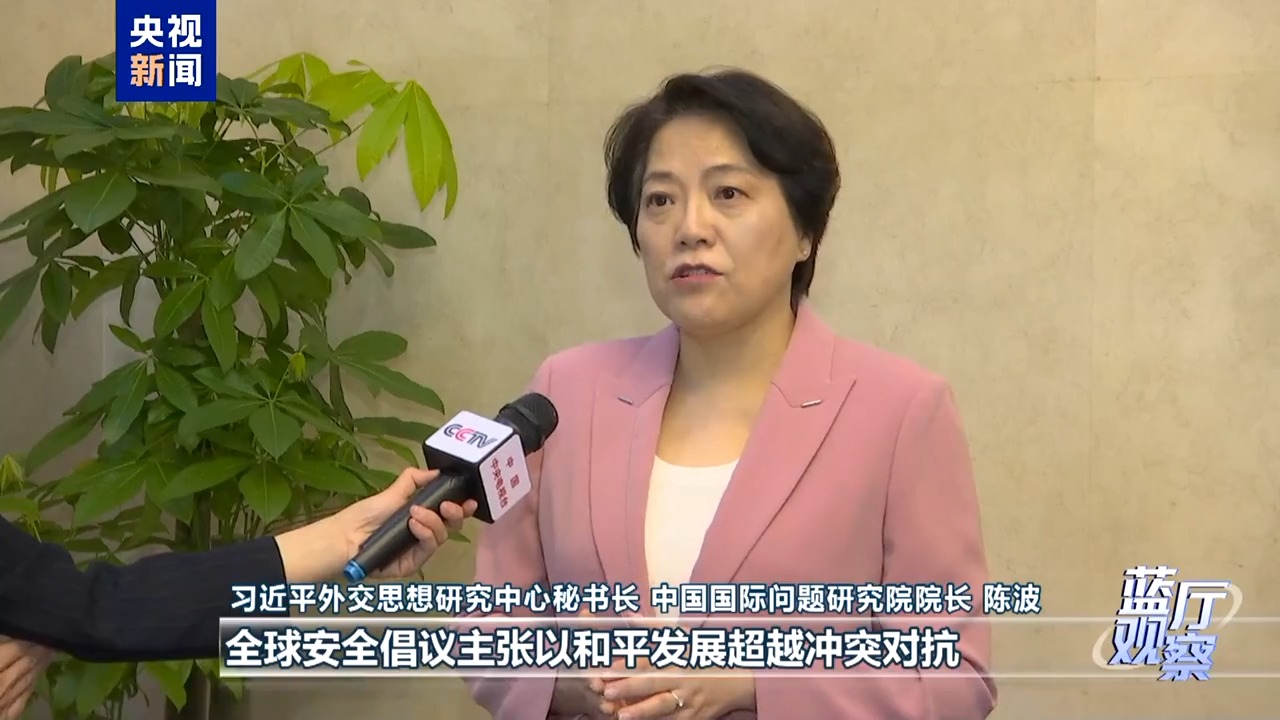蓝厅观察丨全球安全倡议三周年 中国携手各方团结应对挑战