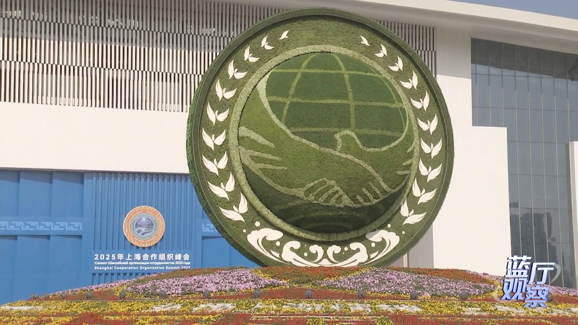 蓝厅观察丨面对全球变革 中国行动引领上合大家庭携手前行