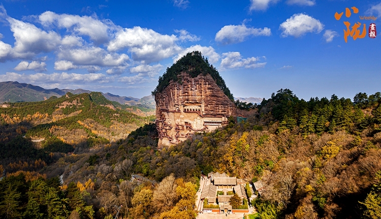 【小陇画报·303期】麦积山石窟：绝壁上的美丽佛国