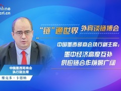 【“链”通世界·外宾谈链博会】中国墨西哥商会执行副主席:墨中经济高度互补 供应链合作前景广阔_fororder_外宾谈链博会-中国墨西哥商会-1920x1080(4)