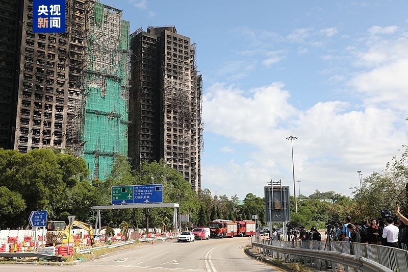 视频丨香港消防处：感谢内地驰援 下一步工作重点转向火警调查