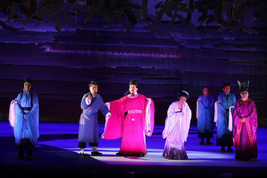 Comédie musicale originale de style Qin « Bai Juyi à Weinan » présentée dans la ville natale des Trois Sages_fororder_图片2