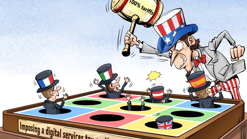 【Editorial Cartoon】A Tariff-for-Tax Response