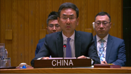视频丨中方代表：联合国秘书长选举不应人为制造分裂