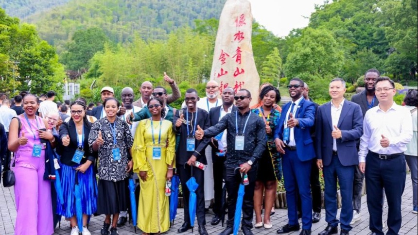 非洲友人浙江感悟“绿水青山就是金山银山”