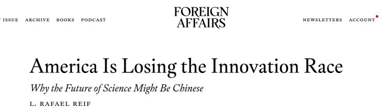 全球媒体聚焦 | 外媒：中国在创新领域取得瞩目成就