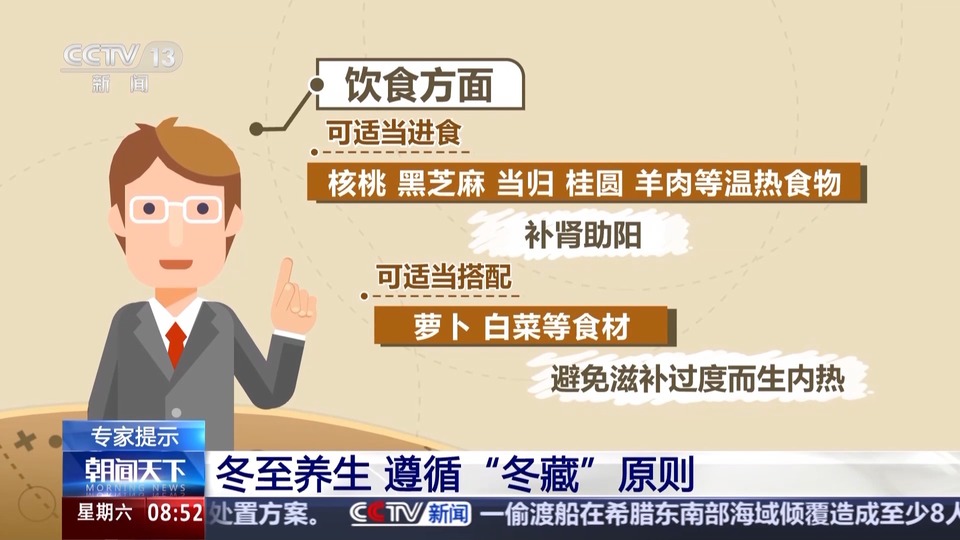 “冬藏”藏什么？数九寒天到 冬至养生这样做→